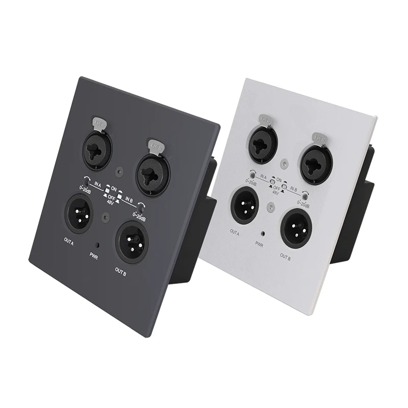 Hver eru sérstök forrit Dante 2 CH Wall Panel Network Audio viðmóts?
